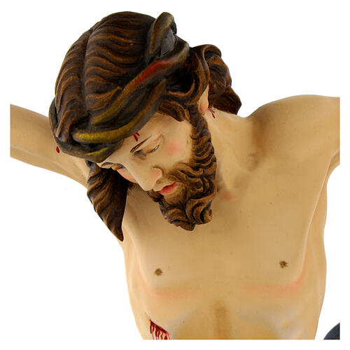 Corpo di Cristo Leonardo legno finitura effetto antico oro zecchino Valgardena 6