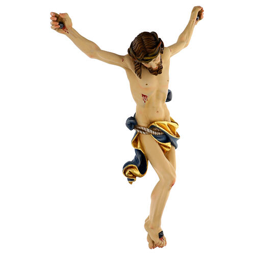 Body of Christ Leonardo with wood gold antique-effect finish Valgardena 5