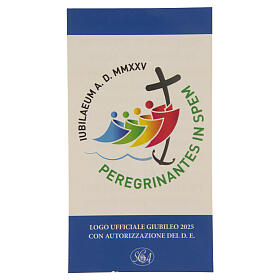 Cruz de mesa Jubileu 12x10 cm oliveira Mosteiro Clarissas Albano Laziale