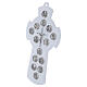 Croce Via Crucis vetro bianco 14 stazioni 34x19 cm s3
