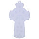 Croce Via Crucis vetro bianco 14 stazioni 34x19 cm s5