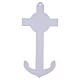Anchor Cross Murano Glass Jubilee 2025, 26x12 cm s4