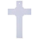 Cruz círculo Jubileo 2025 purpurina cuerpo moderno plata 26x17 cm s4
