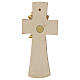 Maple wood Tree of Life Cross Val Gardena gold leaf colored finish s4