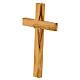 Cruz de madera de olivo nacional 18x10 cm s2