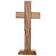 Table cross in Italian olivewood, 9x4 in s3