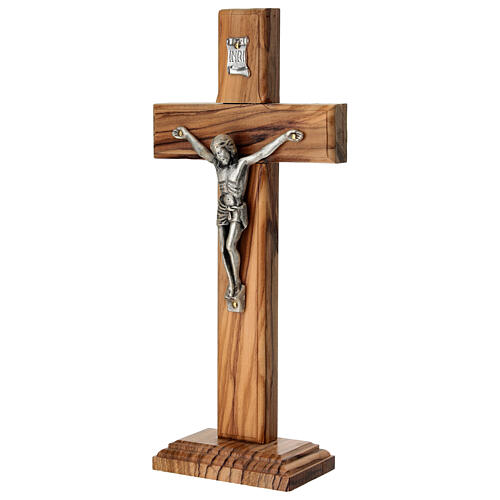 Table Cross in Italian Olive Wood, 22x10 cm 2