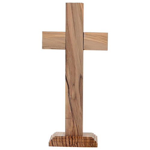 Table Cross in Italian Olive Wood, 22x10 cm 3