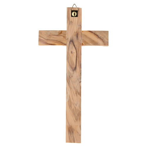 Italian olivewood cross, 12x6 in 5