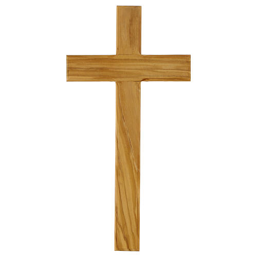 Cruz de madera de olivo italiano 30x15 cm 1