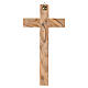 Italian Olive Wood Cross, 30x15 cm s5