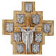 Cruz em oliveira nacional Via Sacra 28x16 cm s2