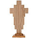 Croce da tavolo in ulivo italiano Via Crucis 32x16 cm s5
