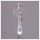 LED white plexiglass cross, 60 in s3