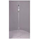 Croce in plexiglass illuminazione led bianco 150 cm s4