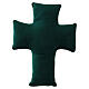 Virgin of Silence, cross-shaped pillow, 12x10 in s3