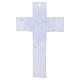 Murano Glass Crucifix Light Blue with Murrine, 35x20 cm s4