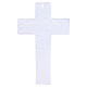 Murano glass crucifix, Sassi model 25x15 cm s4
