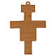 Cruz San Damián 21x15 cm HDF oro en caliente s4