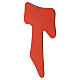 St Francis Tau Cross in MDF with Hot-Stamped Gold, 35x26 cm s2