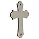Croce vintage San Francesco d'Assisi in legno di pioppo 30x21 cm s3