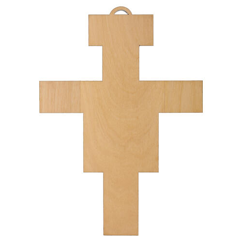 San Damiano Cross in Olive Wood by Monastery of the Poor Clares 4