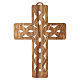 Croce celtica traforata con motivo intrecciato Monastero Clarisse s4