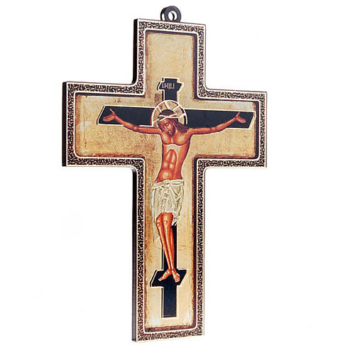 Crucifixo bizantino acrílico 3