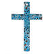 Krzyż szkło Murano s1