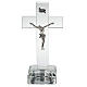 Crucifix verre avec lumière interne s1