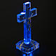 Crucifix verre avec lumière interne s4