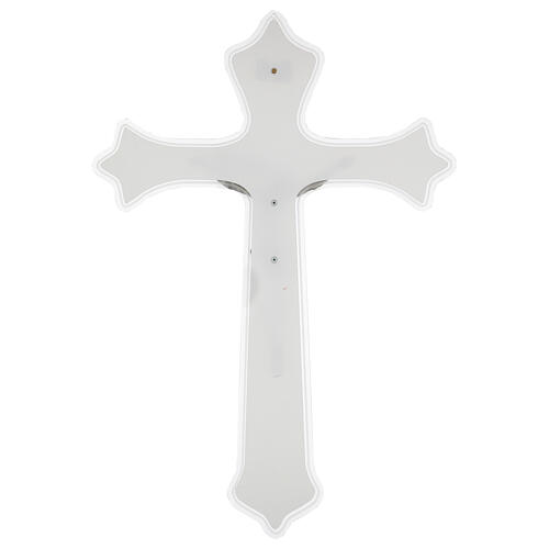 Crucifixo de parede em acrílico h 55 cm 3