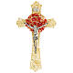 Murano glass crucifix Passion favor 16x8cm s1