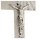 Colored Murano glass crucifix favor 16x10cm s2