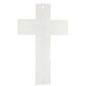 Murano glass cross favor crucifix gold grains 16x10cm s4