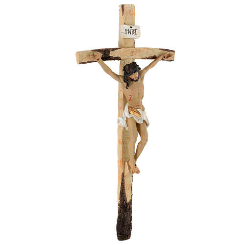 Crucifix mural résine 40 cm 4