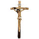 Crucifixo de resina corada 40 cm s1
