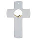 Crocifisso vetro Murano 35 cm Cristo oro s3