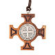 Colgante cruz griega San Benito s2