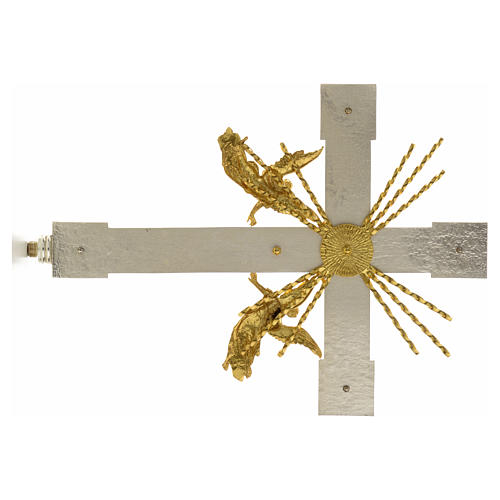 Processional cross angels and rays 5