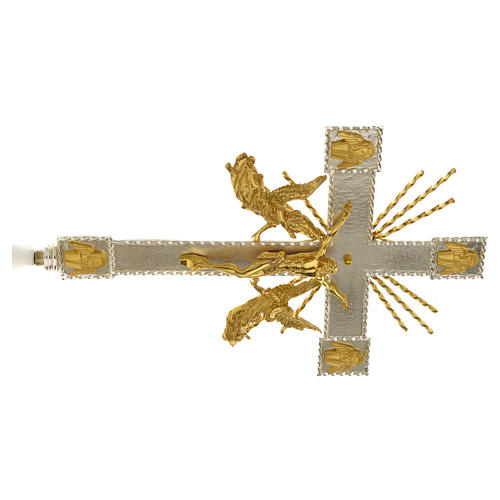 Processional cross angels and rays 6