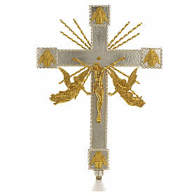 Krzyż procesyjny anioły i promienie