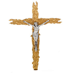 Processional cross with leaves