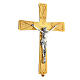 Krzyż procesyjny metal zdobiony s3