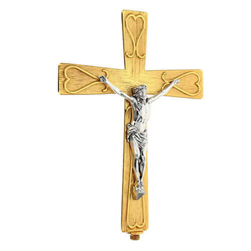 Processional cross - decorated metal 3