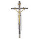 Cruz procesional estilizada en bronce s1