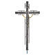 Croce astile stilizzata in bronzo s6
