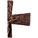 Croce astile in bronzo immagini Via Crucis s8