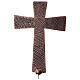 Croce astile in bronzo immagini Via Crucis s10