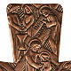 Processional cross in bronze with Stations of the Cross images s3